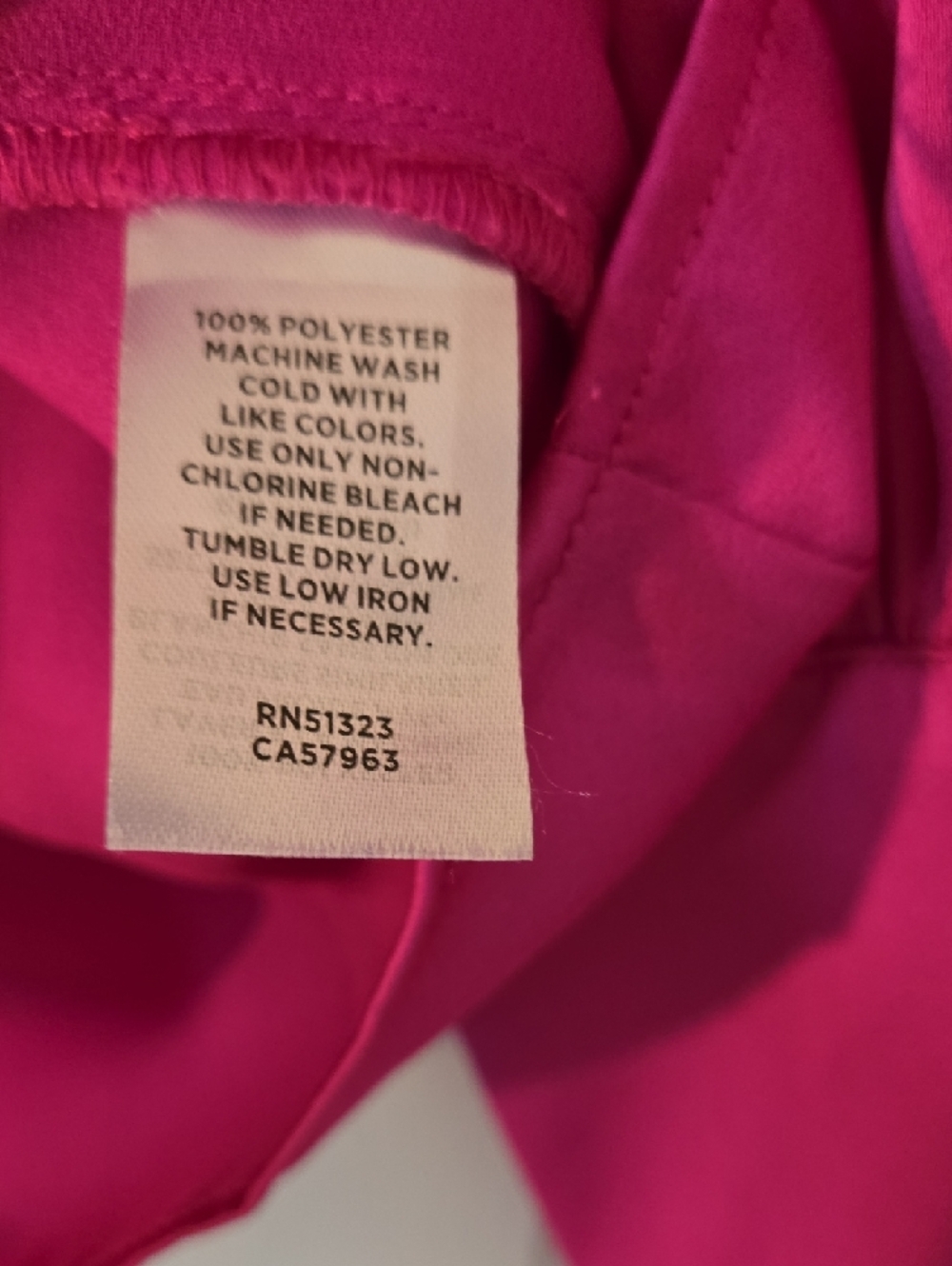 Halogen Fuchsia Button-Up Top - Picture 10 of 10